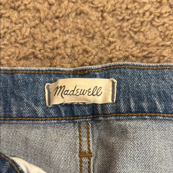 Women's Distressed Blue Jeans - Picture 2 of 6